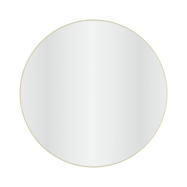 Refine spejl Ø1000 mm Messing
